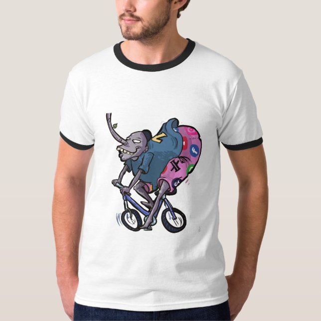 Camiseta Playera humoristica de Redes sociales (Frente)