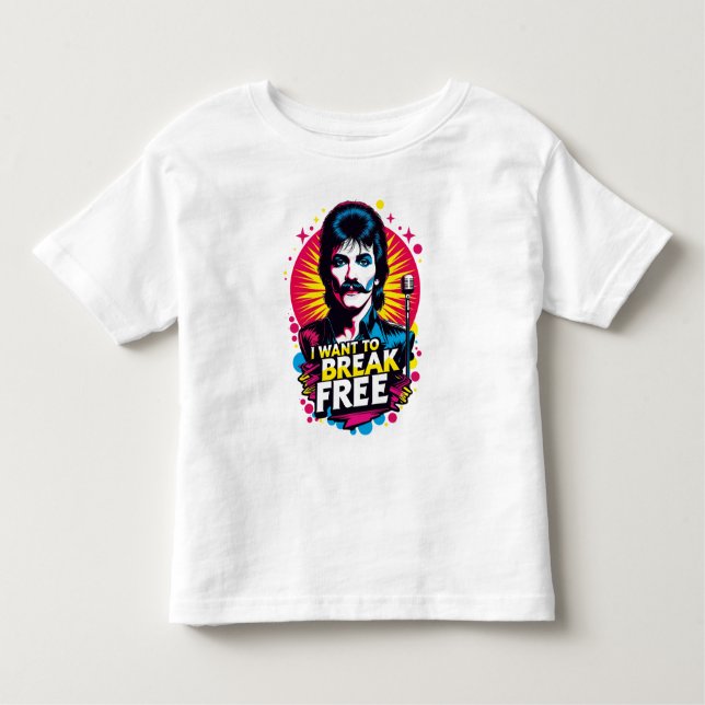Camiseta Playera I Want to Break Free (Frente)