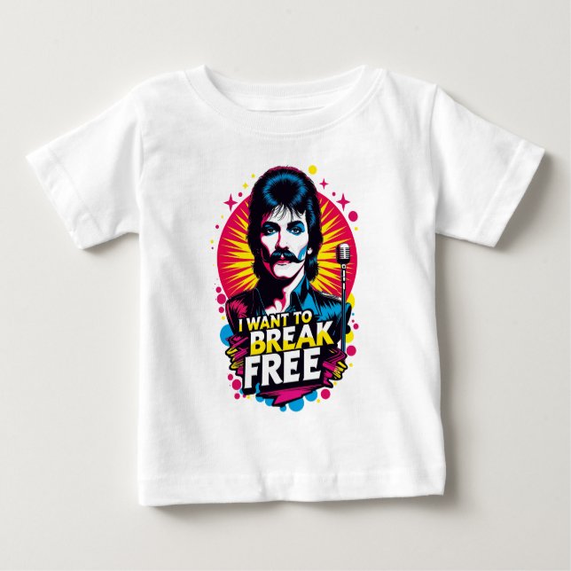 Camiseta Playera I Want to Break Free (Frente)