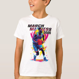 Camiseta Playera Locura de Marzo Baloncesto