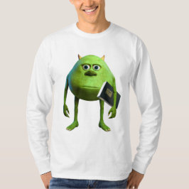Camiseta Playera Manga Larga Mike Wazowski con Biblia