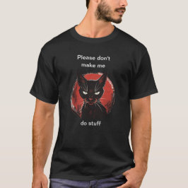 Camiseta Playera oscura básica para hombre cosas