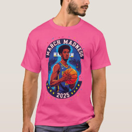 Camiseta Playera oscura Locura de marzo Baloncesto