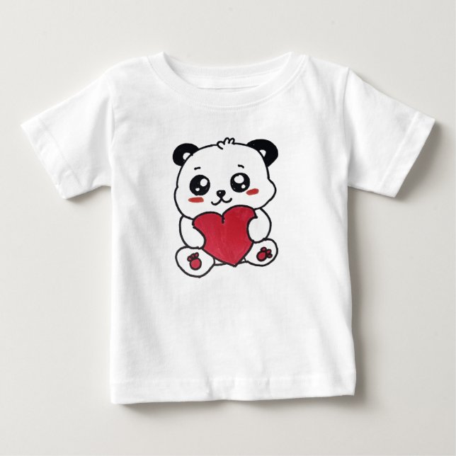 Camiseta playera para niños de 2 años (Frente)