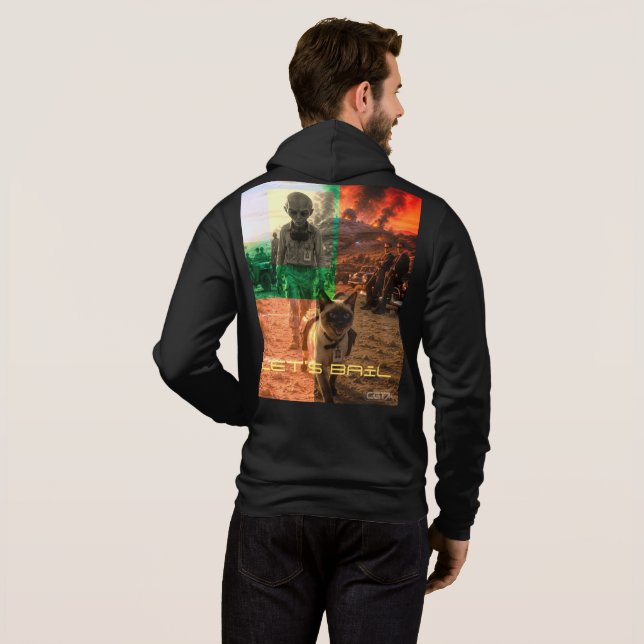 Camiseta Playera Roswell (Parte Traseira Completa)