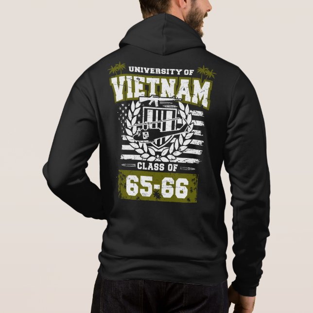 Camiseta Playera University of Vietnam / 1965 - 1966 (Verso)