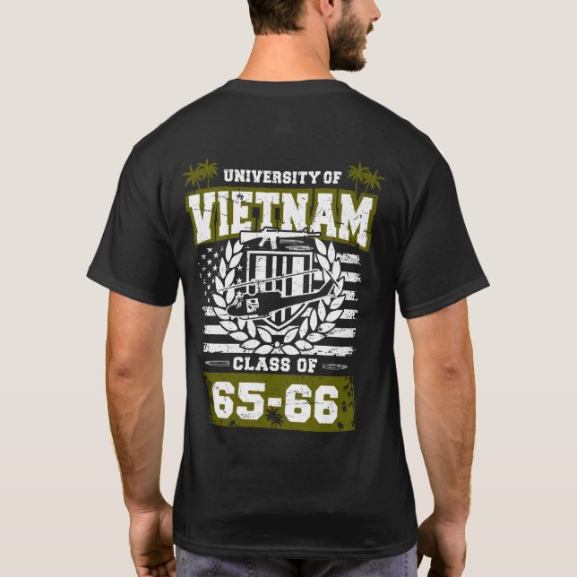 Camiseta Playera University of Vietnam / 1965 - 1966 (Verso)