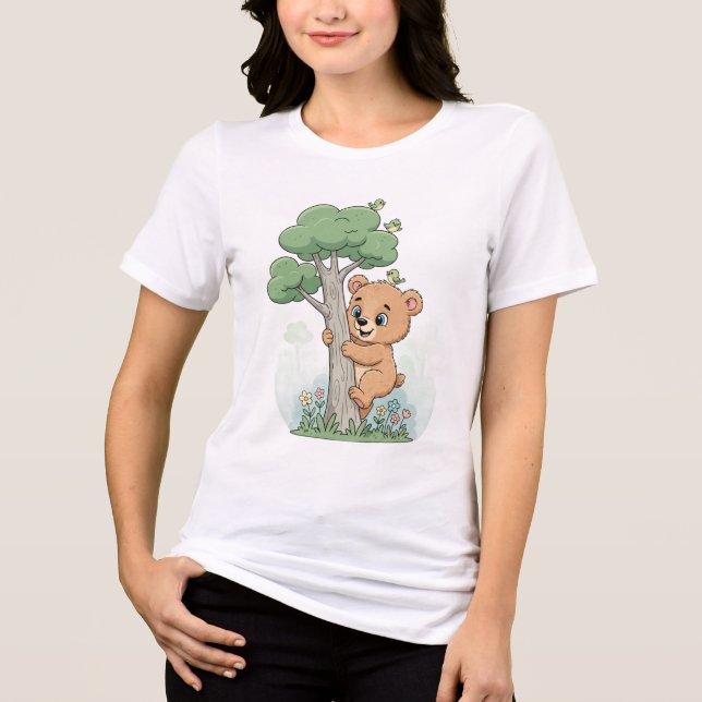 Camiseta Playful Baby Bear Tee (Frente)