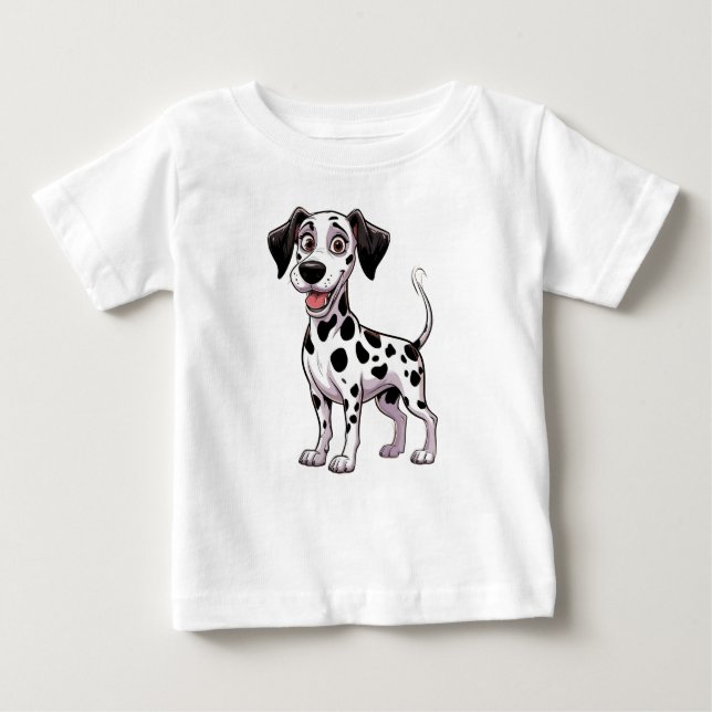 Camiseta Playful Dalmatian Puppy (Frente)
