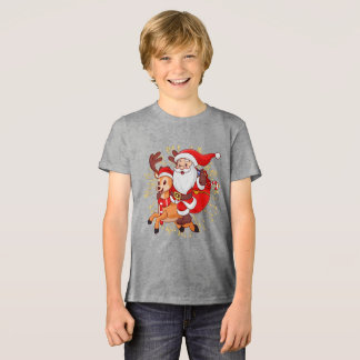 Camiseta **"Playful Santa Claus Design – Fun and Festive Ch