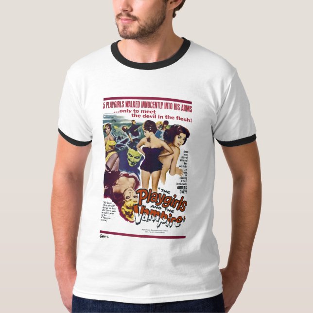 Camiseta playgirls_and_vampire_poster (Frente)