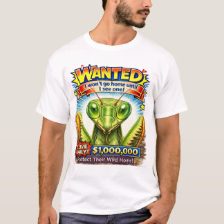 Camiseta Playing Mantis Presente para amantes de i