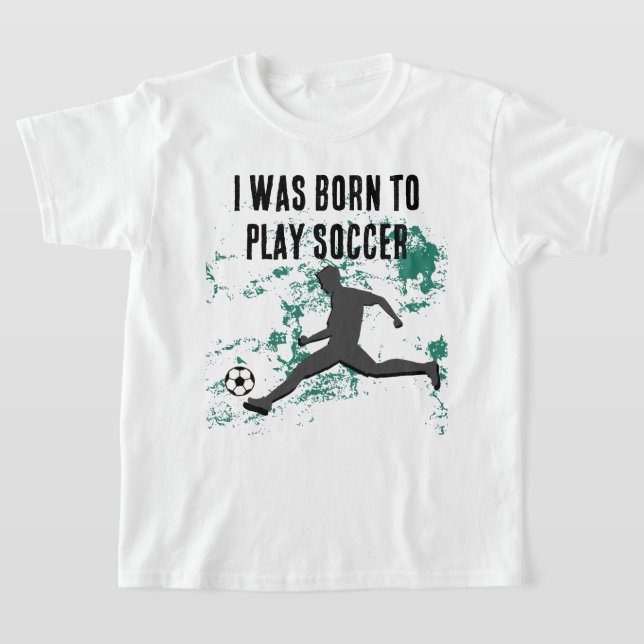 Camiseta Playing soccer graphic black (Postura )