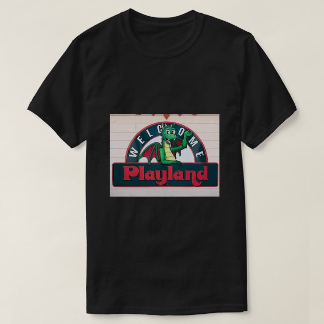 Camiseta Playland Amusement Park (Frente do Design)