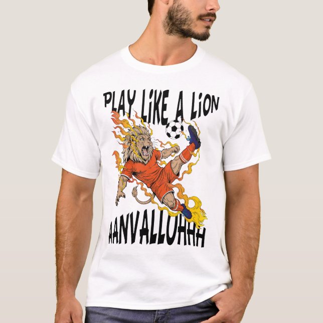 Camiseta PlayLikeaLion (Frente)