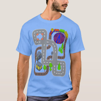 Camiseta Playmatrain E Carro Corredorack Nas Costas Do Papa