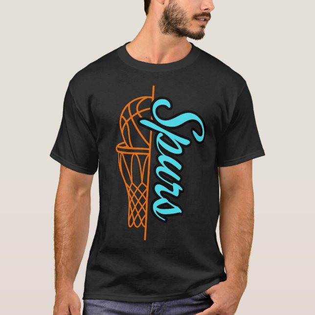 Camiseta playoff Spurs  (Frente)