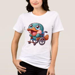 Camiseta Playpus em cadeira de rodas