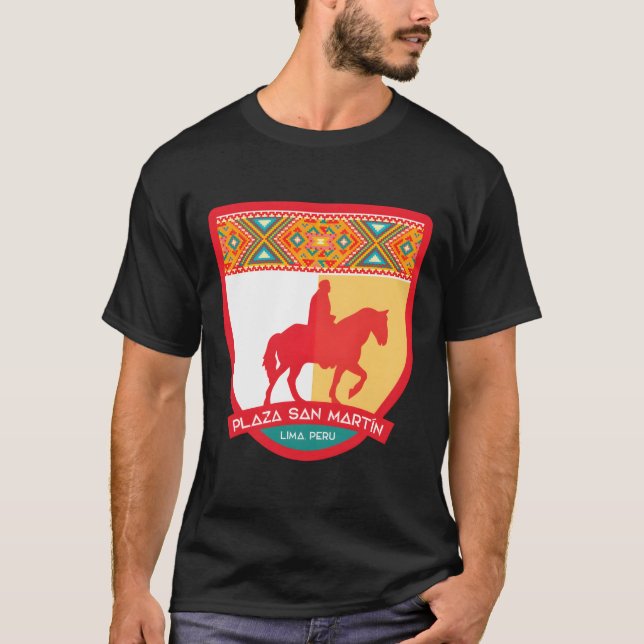 Camiseta Plaza San Martin � Lima, Peru (Frente)