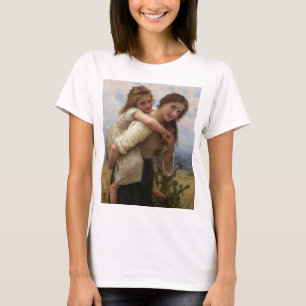 Camiseta Pleasant Burden por William Adolphe Bouguereau