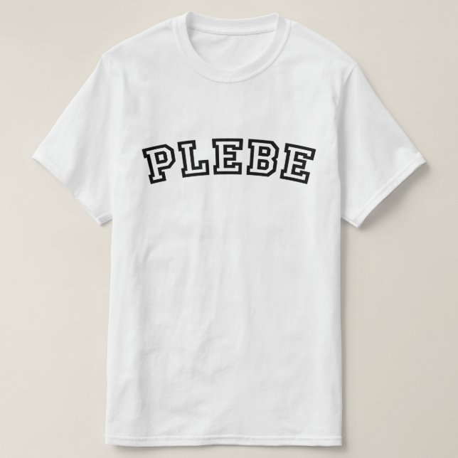 CAMISETA PLEBE (Frente do Design)