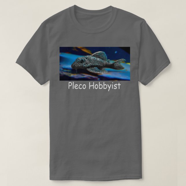 Camiseta Pleco Hobbyist 3 (Frente do Design)