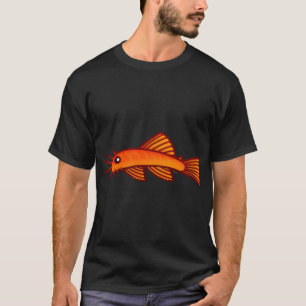 Camiseta Pleco Super Vermelho Bristlenose