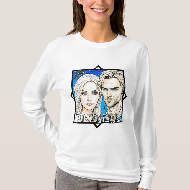 Camiseta Pleiade Extra Terrestrials e OVNI (Frente)