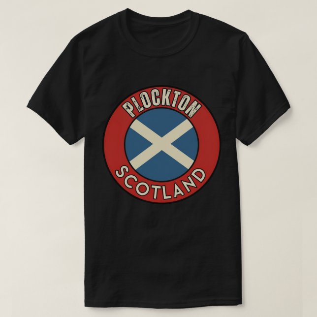 Camiseta Plockton, Escócia (Frente do Design)