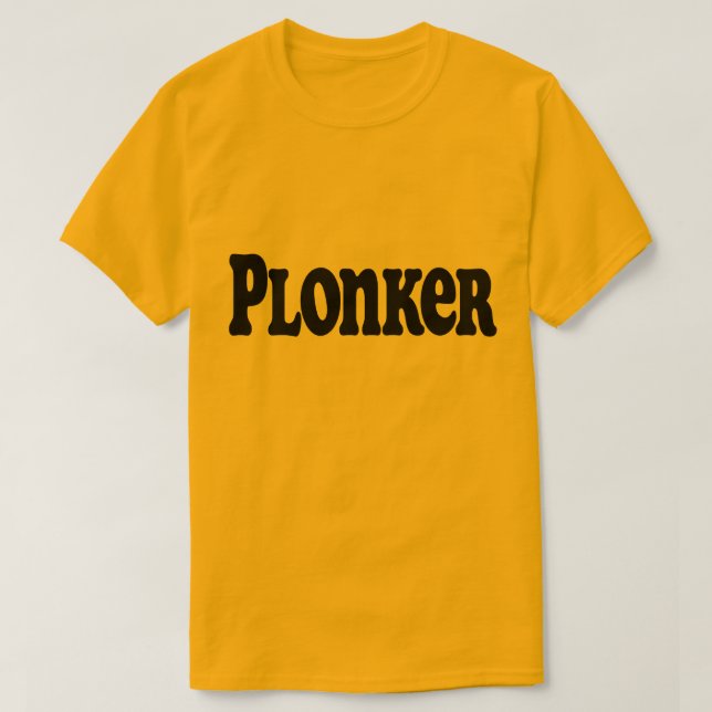 Camiseta Plonker (Frente do Design)