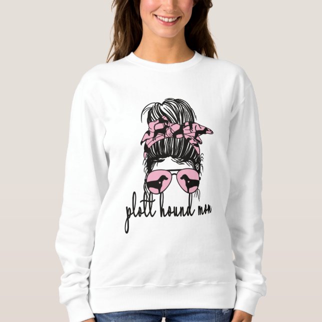 Camiseta Plott Hound Mãe Plott Hound Proprietário Plott Hou (Frente)
