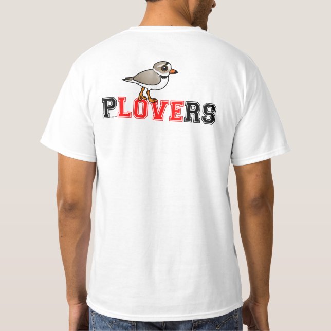 Camiseta Plovers Love (design no verso) (Verso)