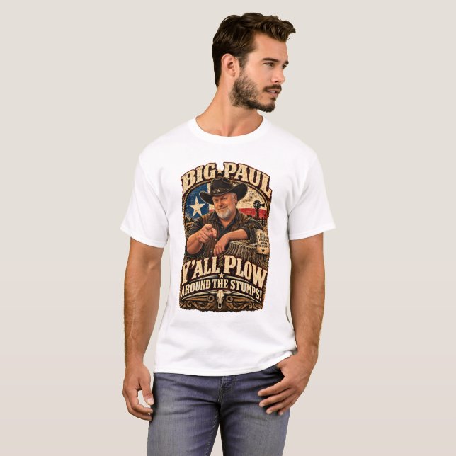 Camiseta Plow Around The Stumps (Frente Completa)