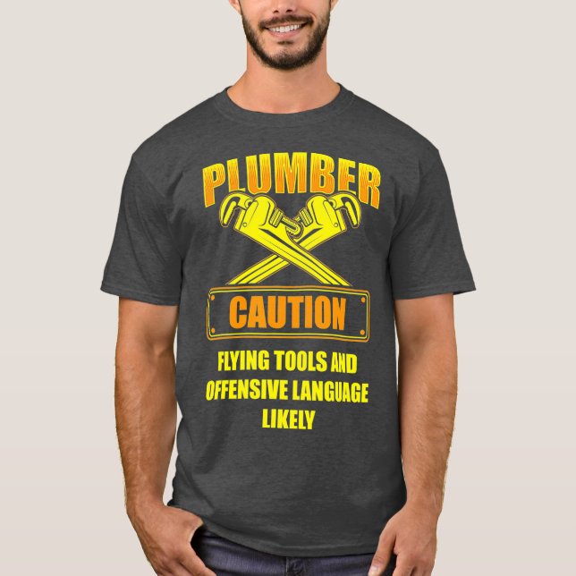 Camiseta Plumber Funny College Plumber Piada (Frente)