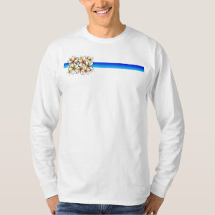 Camiseta Plumeria havaiano