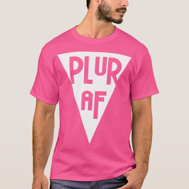 Camiseta Plur Af Edm Music (Frente)