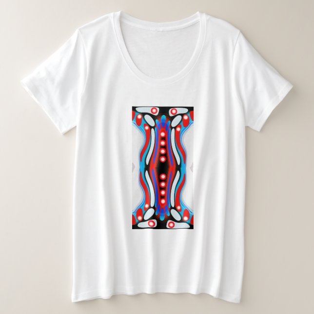 Camiseta Plus Size Totem (Frente do Design)