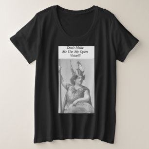 Camiseta Plus Size Voz da Opera
