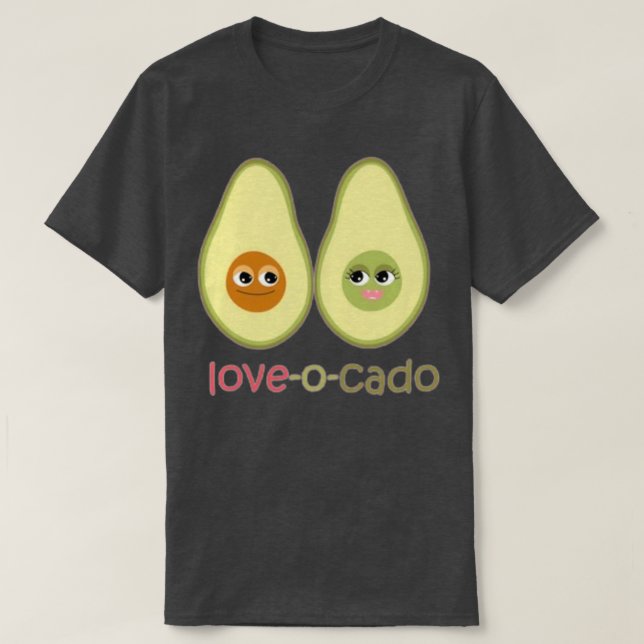 Camiseta Plush de abacate 20 (Frente do Design)