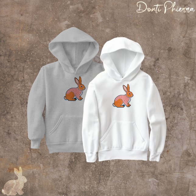 Camiseta Plush Rabbit Illustration  (Criador carregado)