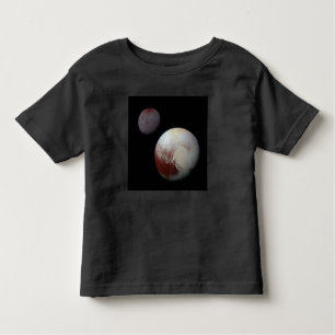 Camiseta Plutão & Charon 9th ou Dwarf Planet Solar System