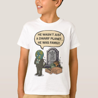 Camiseta Plutão Nunca Esqueça Planeta Anão Humor Espacial D