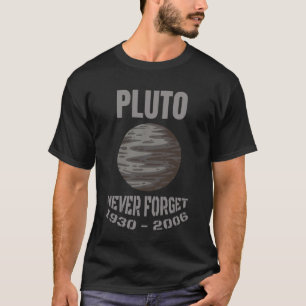 Camiseta Plutão Nunca Esquece 1930 2006