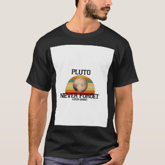 Camiseta Plutão Nunca Esquece 1930 - 2006 Vintage Old Retro