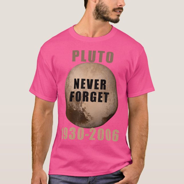 Camiseta Plutão Nunca Esquece O Spa Da Astronomia Science D (Frente)