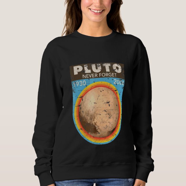Camiseta Plutão Nunca Esquecer (Frente)