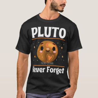 Camiseta Plutão Nunca Esquecer