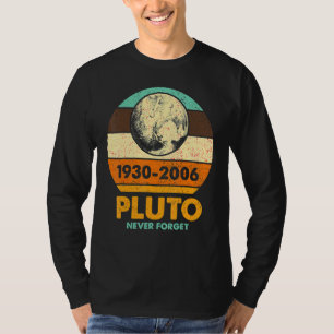 Camiseta Plutão Planeta Nunca Esqueça Sistema Solar Astrono