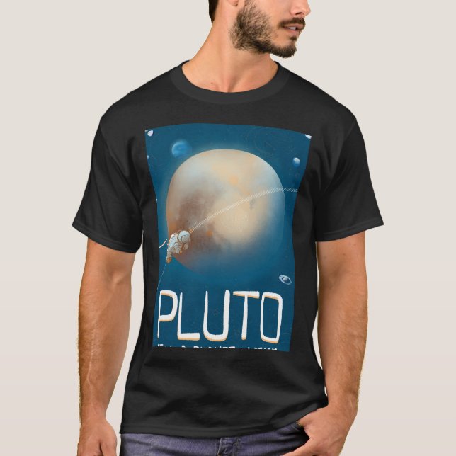 Camiseta Plutão Você Ainda É Um Planeta No Meu Coração (Frente)