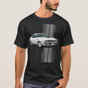 Camiseta Plymouth Hemi Cuda Classic American Muscle s Vinta